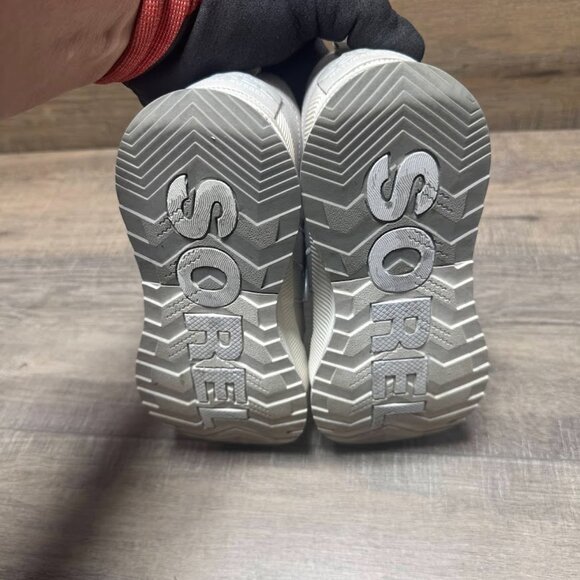 Sorel Out N About III Moonstone Canvas Sneakers Women's Size 8 - Picture 4 of 7